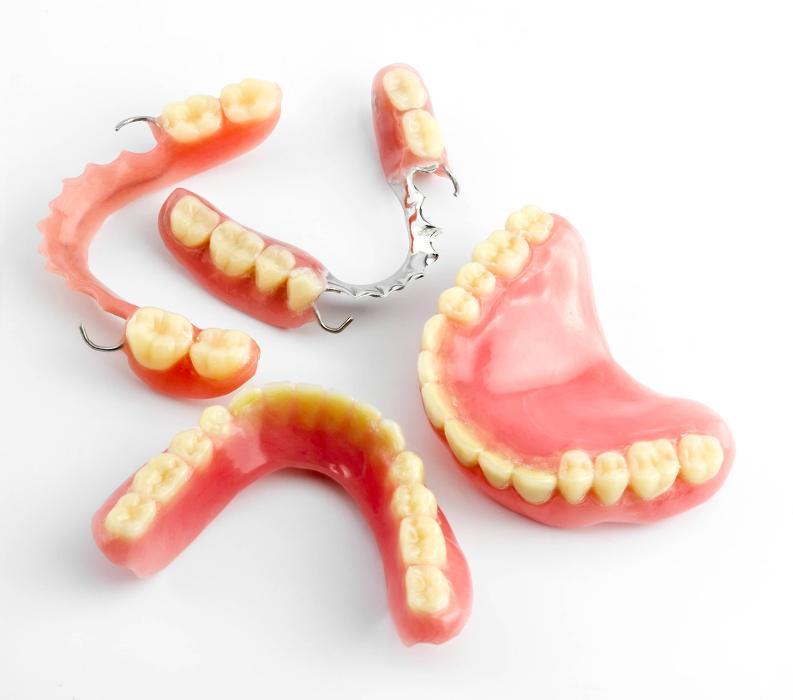 different types of dentures